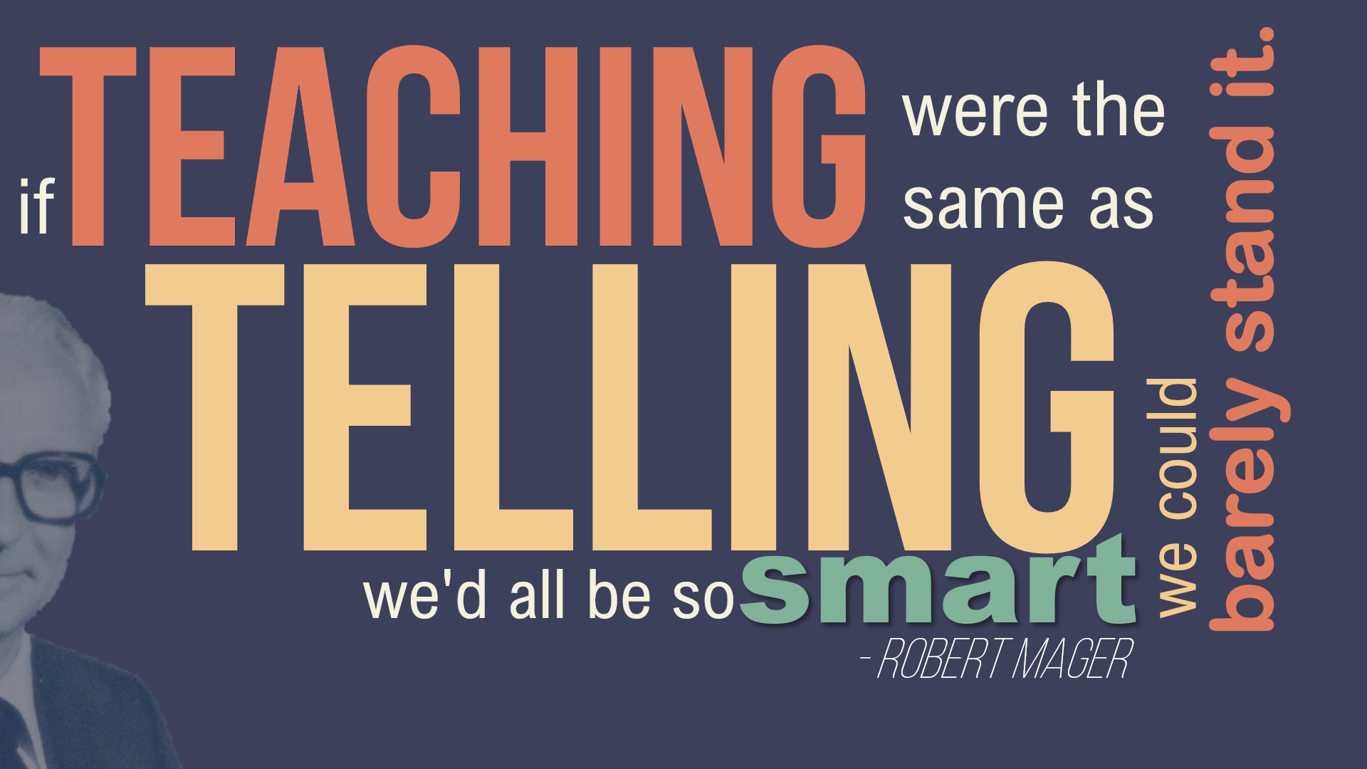 Teaching vs Telling