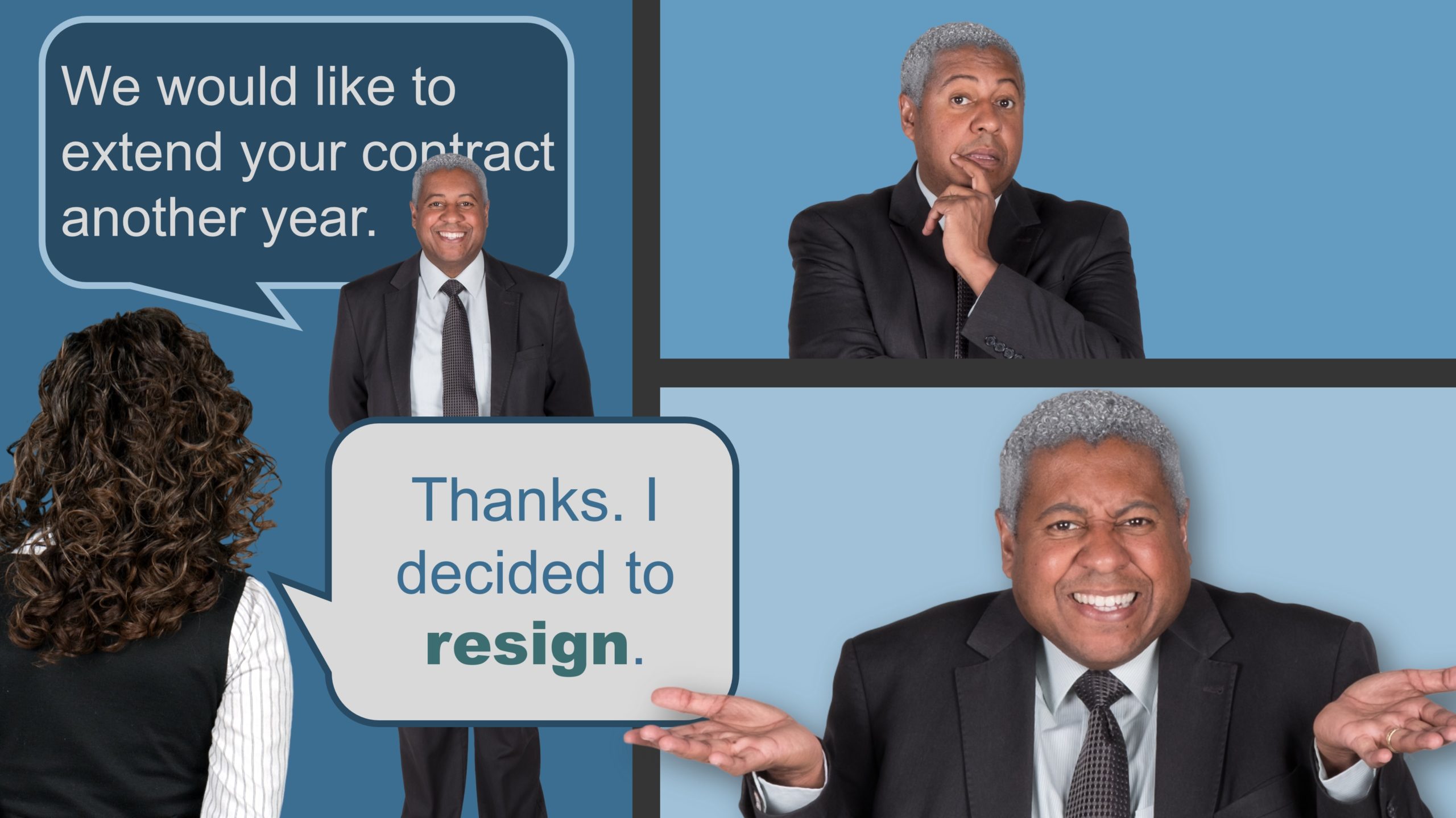 Resign